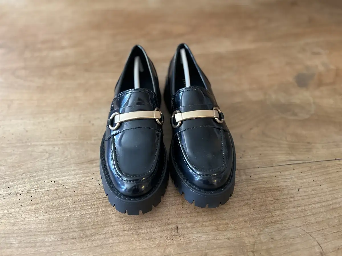 Mocassins noirs confort