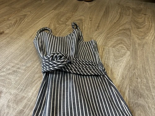 Combinaison à rayure