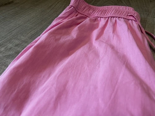 pantalon fluide rose