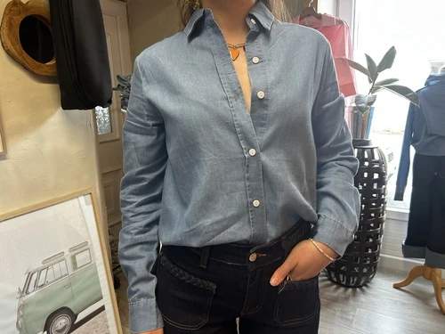chemise en jeans